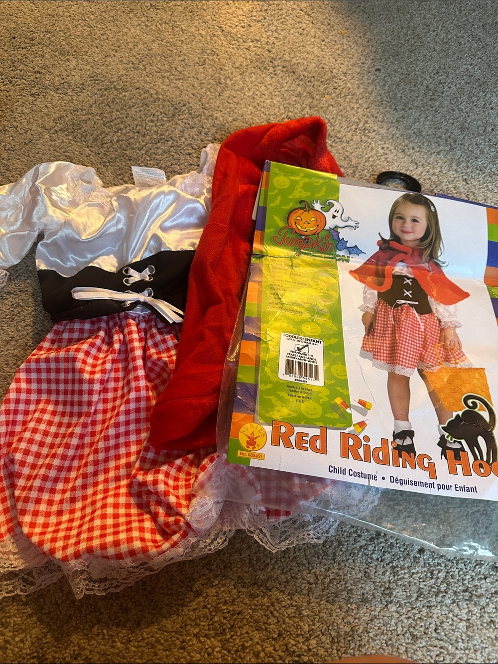 Rubie's Red and White Little Red Riding Hood Costume
